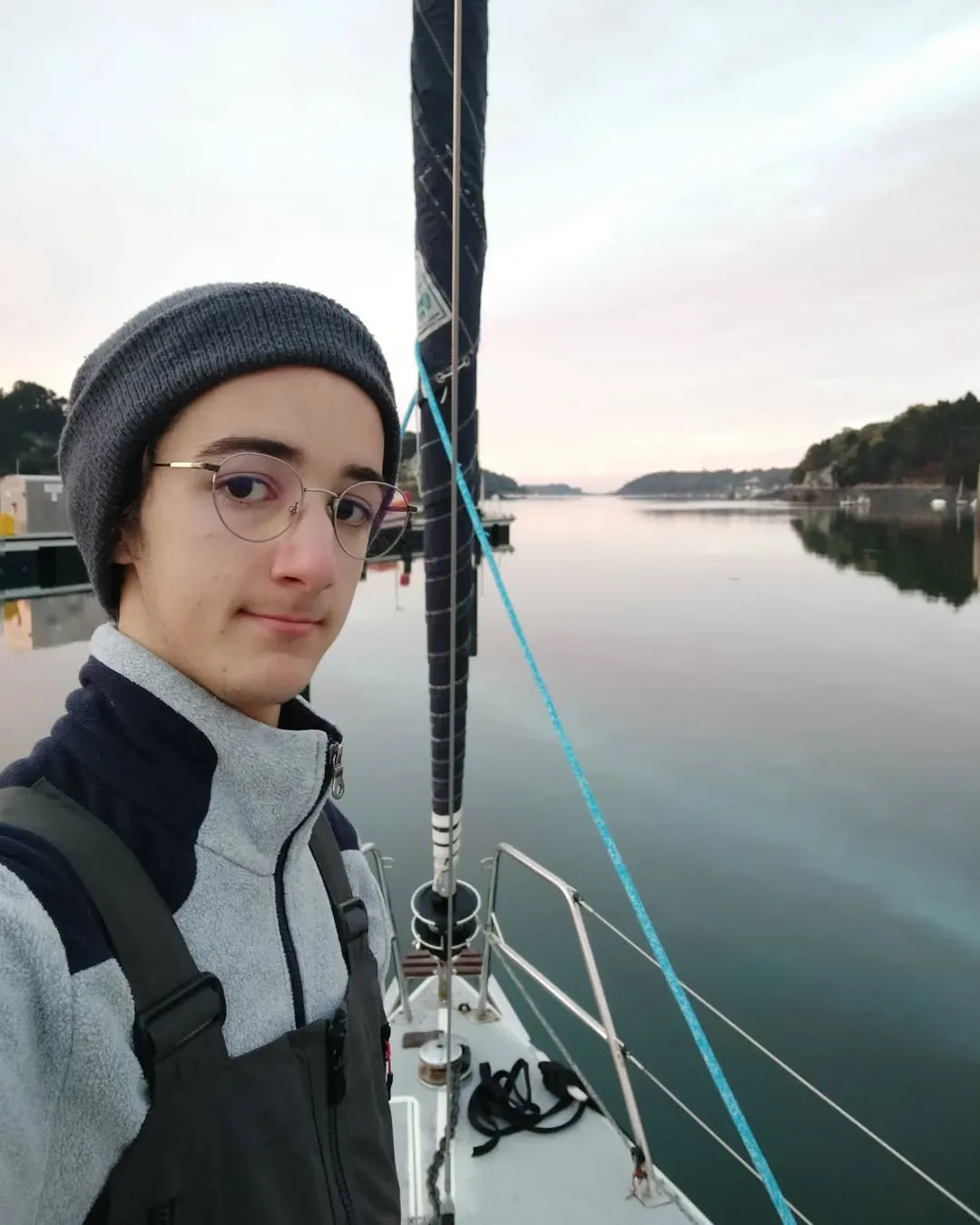 [TRAVERSÉE DE LA MANCHE] La semaine dernière j'ai traversé la manche pour la première fois avec @lesglenans_officiel sur un @rmyachts 1050 !